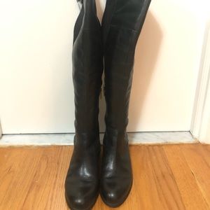 Sam Edelman genuine leather over the knee boots